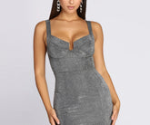 Mrs Glitz Mini Dress